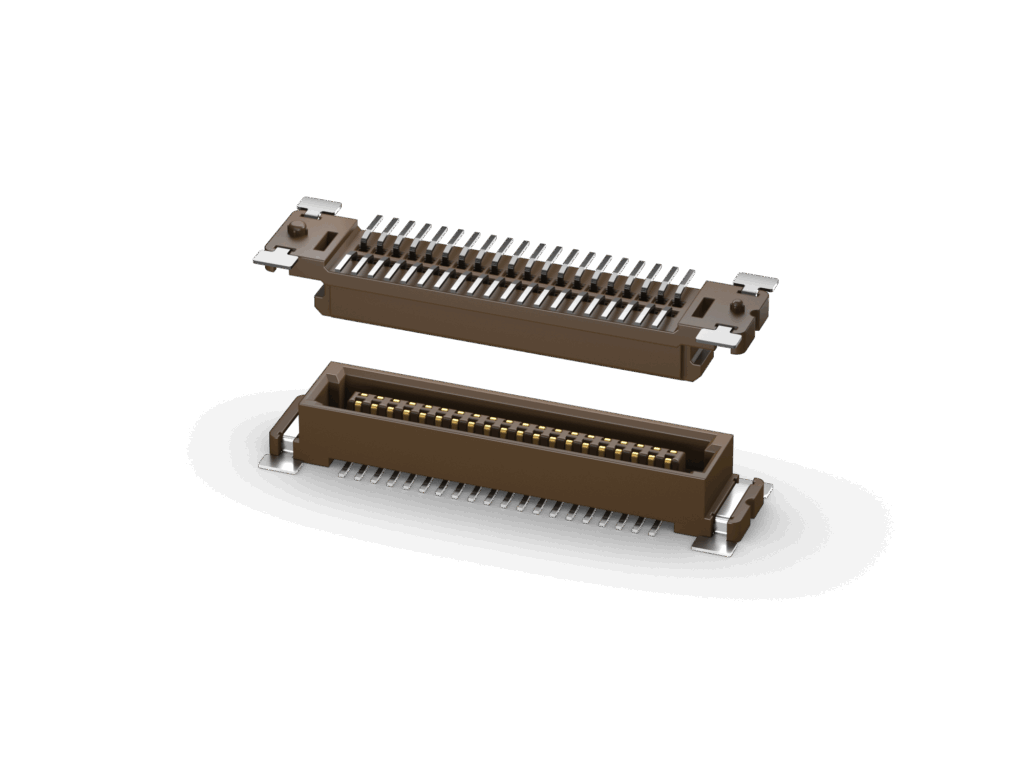 8900MS Series board-to-board connector, plug and receptacle